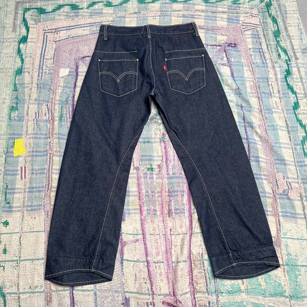 Vintage Levis Engineered Jeans Twisted Zipper Fly 30x27
